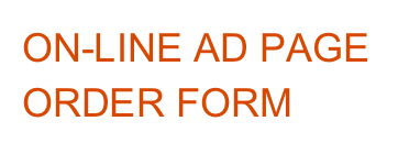 ON-LINE AD PAGE ORDER FORM